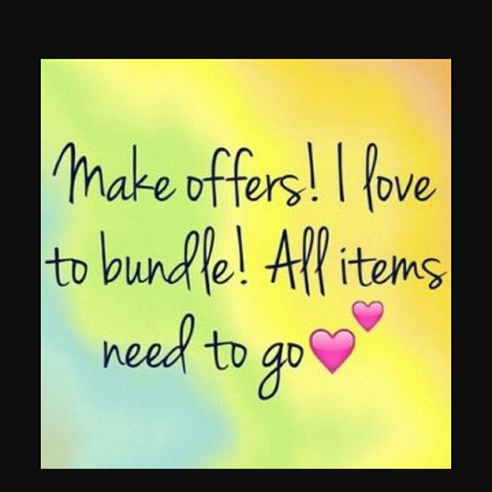 Add Items To Bundle For An Offer!!